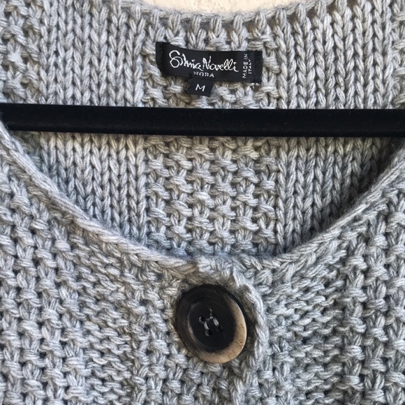 Shina Novelli Noba Italian Alpaca Wool Cable Sweater - Picture 3 of 9